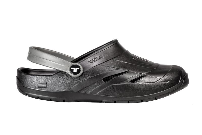 Midnight Black/Grey Clog